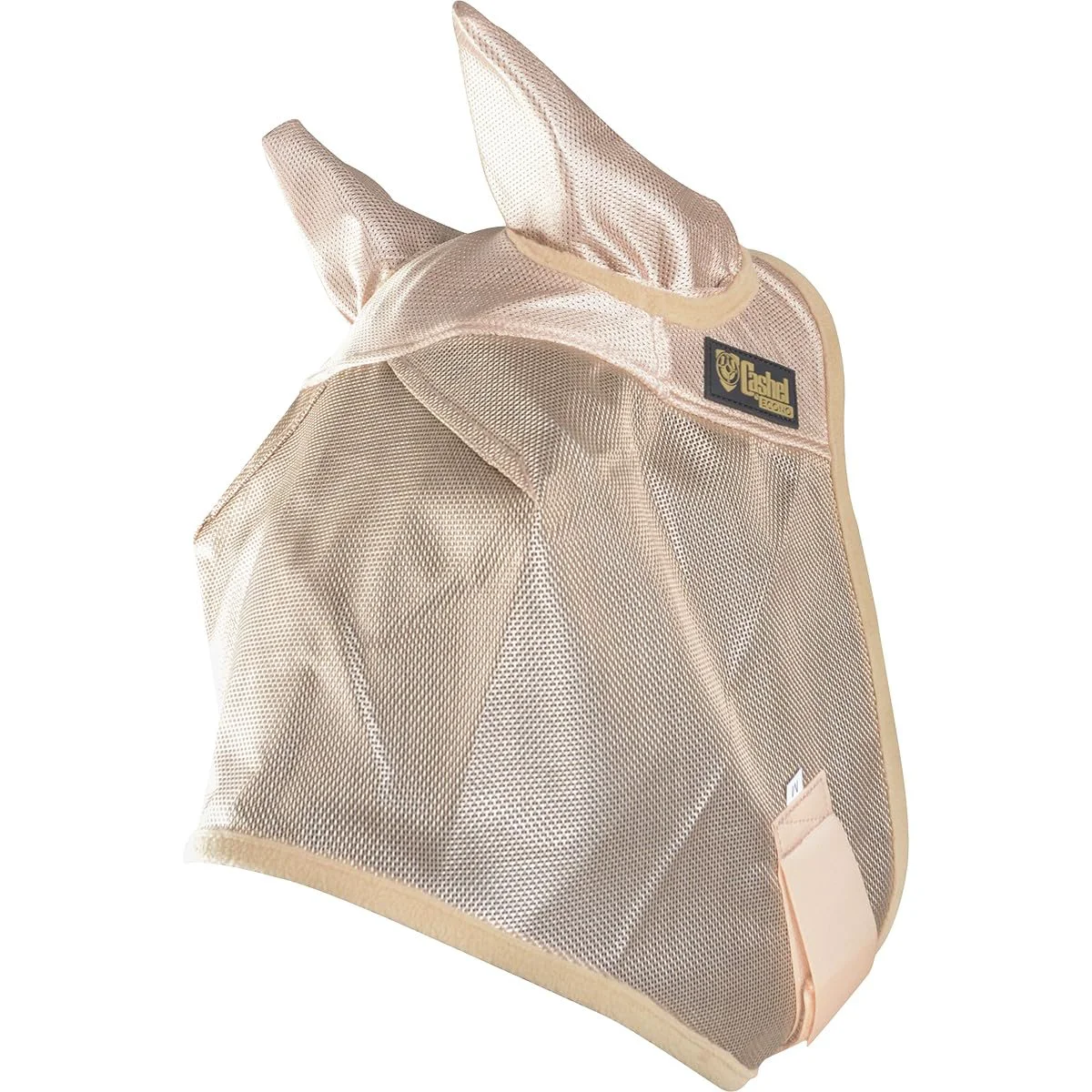 Comfortable Cashel Economy Fly Mask with Ears – Gold Warmblood Protection Specialty