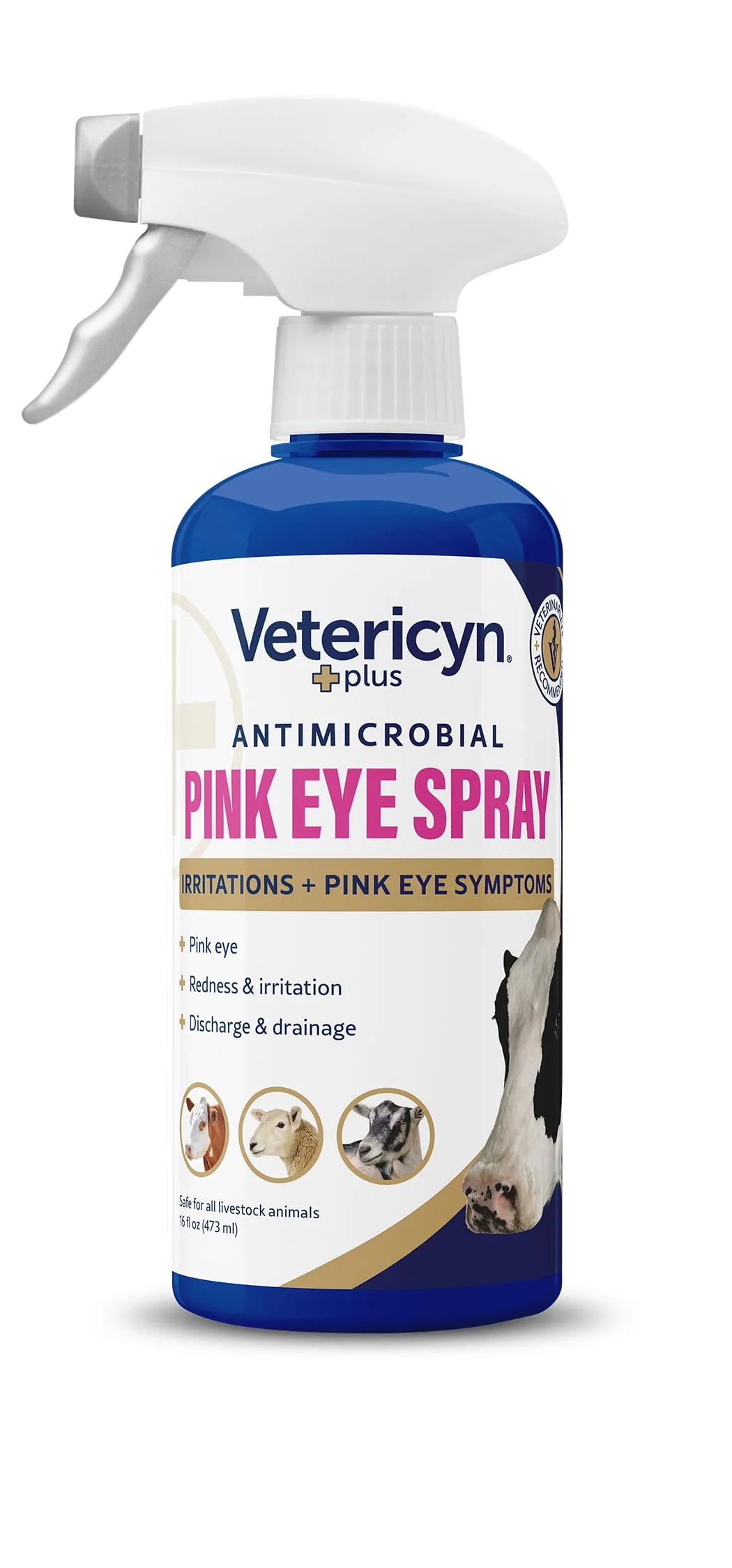 Casual Vetericyn Plus Livestock Pink Eye Spray – Safe Conjunctivitis Relief 16 oz Expertly Made