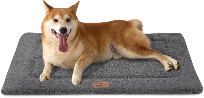 User-Friendly Reversible Dog Crate Pad Bed for Medium Dogs Washable Non-Slip Kennel Pet Mat High Density Foam and Soft Fleece Cat Bed for Indoor Outdoor Use 29 x 21 Dark GrayAbout ThisOverview Environmentally Friendly