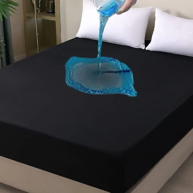 Reliable Waterproof Mattress Protector Queen Fitted Sheet Style Breathable Mattress Effective
