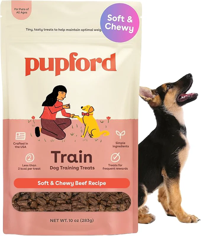 Relaxed Pupford Soft Chewy Training Treats for Dogs Puppies Beef 10 oz About This Safe