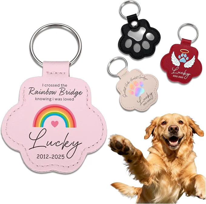 Effective Eunigem Personalized Pet Hair Keychain Soft