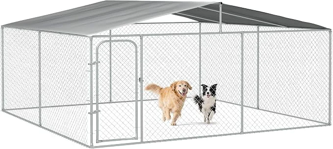 Premium Material PawHut Outdoor Dog Kennel Heavy Duty Dog Run Outdoor Fence Functional