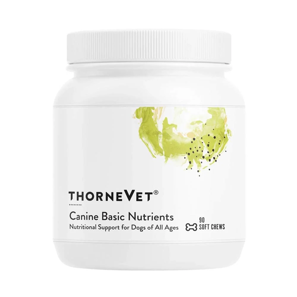 Secure ThorneVET Canine Basic Nutrients – Multivitamin Support for Dogs 90 Soft Chews Exclusive