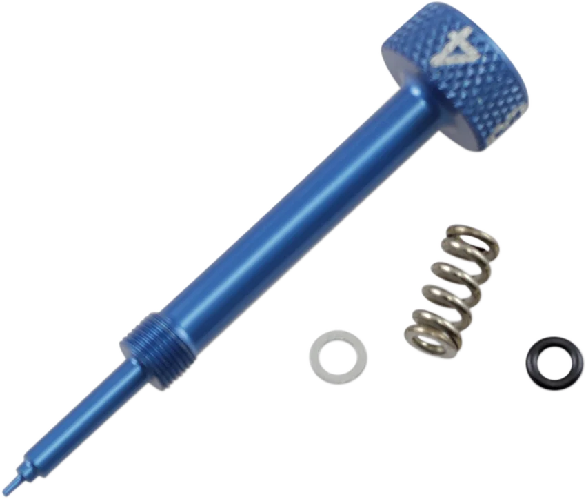 Easy-to-Use MOOSE RACING Fuel Mixture Screw by Zip-Ty - Blue FMS01-BL Modern