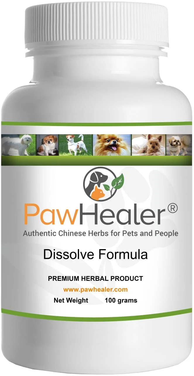 Flexible PawHealer Dissolve Herbal Formula – 100g Powder for Dogs Lipomas Fatty Lumps Genuine