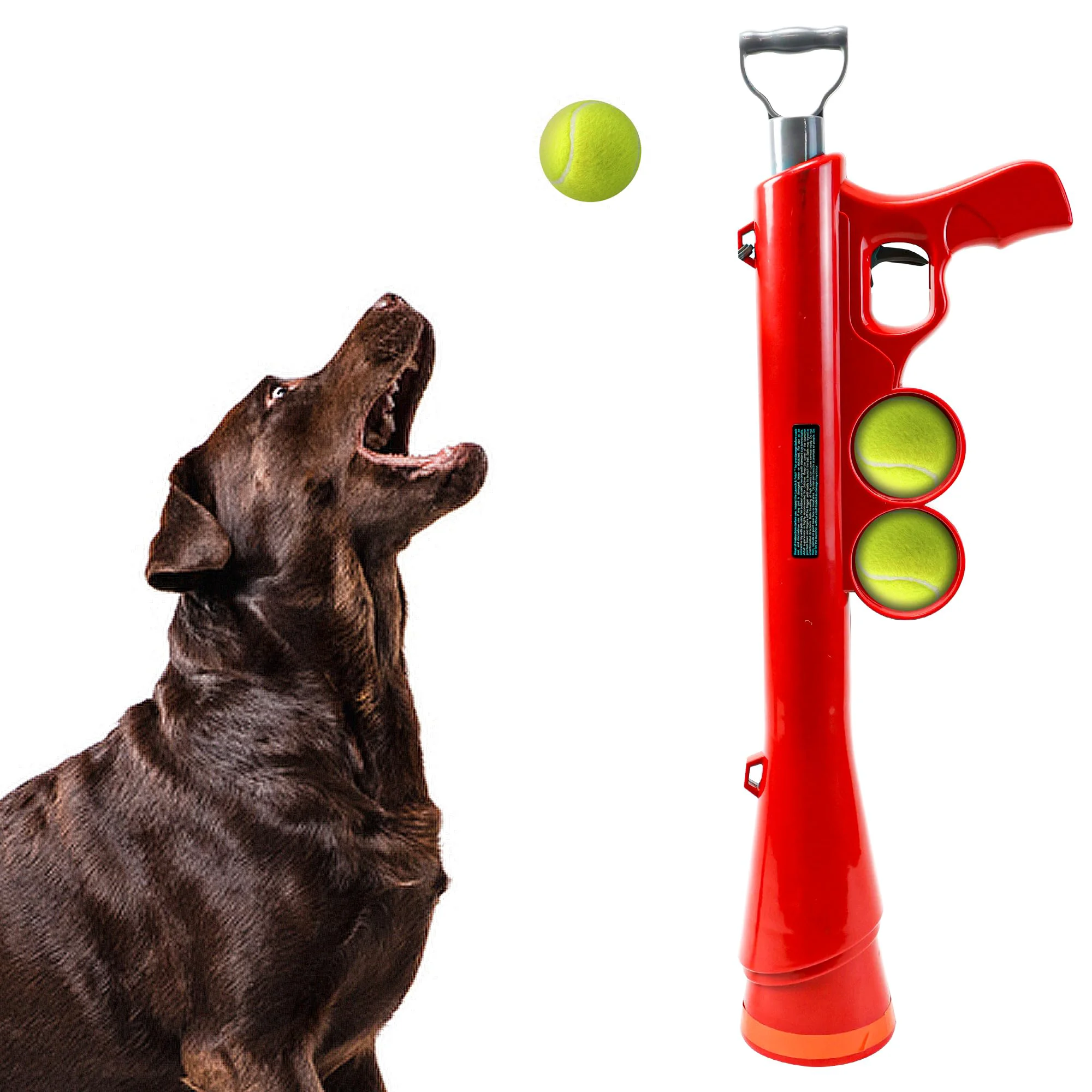 Outstanding SPOT Launch Fetch Tennis Ball Launcher — 65 ft Throw 24-Inch Hands- Pickup Safe