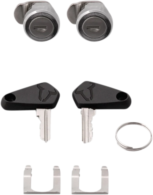 Unique SW-MOTECH TRAX Lock Set - 2 Matching Locks with Keys ALK.00.165.16503 Easy-to-Use