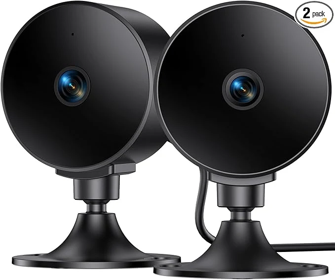 World-Class Indoor Security Camera 2K 3MP Motion Sound Detection -Time Alerts Two-Way Audio Works with Alexa Google Assistant Home Security Camera with 256GB SD Cloud Storage Black 2.4GHzAbout ThisOverview Crafted