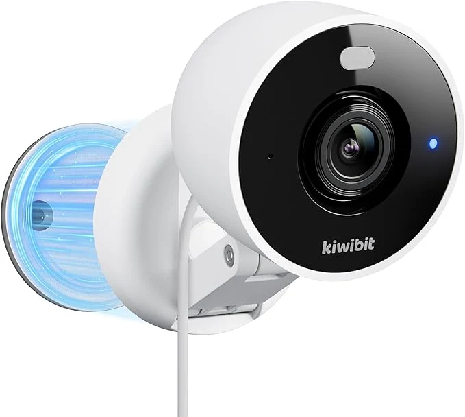 Sophisticated 2K Security Camera Indoor Outdoor Magnetic Wired Cameras for Home Security Pet Camera Baby Monitor AI Detection Color Night Vision 2.4GHz WiFi SD Cloud Storage Works with AlexaAbout ThisOverview Prestigious