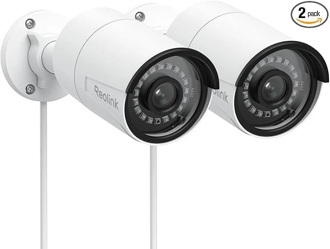 Dependable REOLINK 5MP PoE Security Camera Outdoor Indoor Surveillance for home Person Vehicle Pet Detection Time-Lapse 100ft IR Night Vision Work with Smart Home support 512GB SD Card RLC-510A Pack of 2 About ThisOverview Powerful