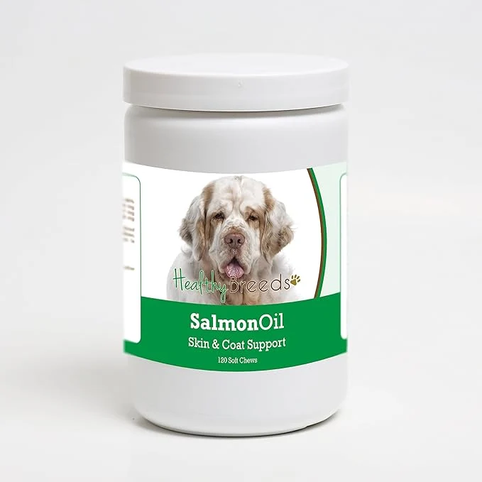 Certified Healthy Breeds Clumber Spaniel Salmon Oil Soft Chews 120 CountAbout This World-Class