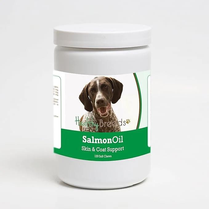Smooth Healthy Breeds German Shorthaired Pointer Salmon Oil Soft Chews 120 CountAbout ThisOverview Luxury