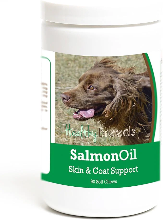 Sustainable Healthy Breeds Sussex Spaniel Salmon Oil Soft Chews 90 CountAbout This Consistent