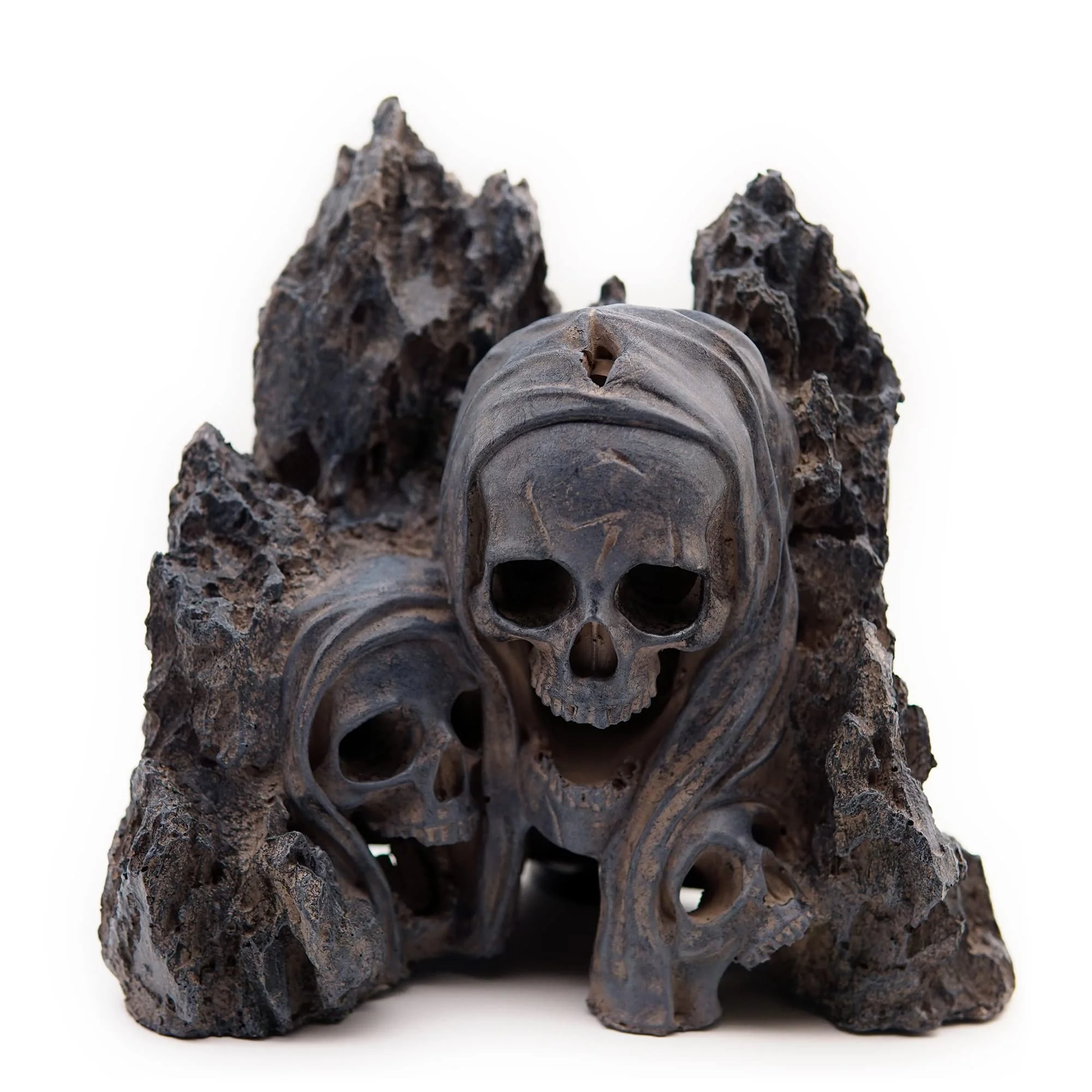 Top-Quality Allcolor Skull Canyon Rocks — Quick Aquarium Decor for Freshwater Saltwater Tanks Luxury