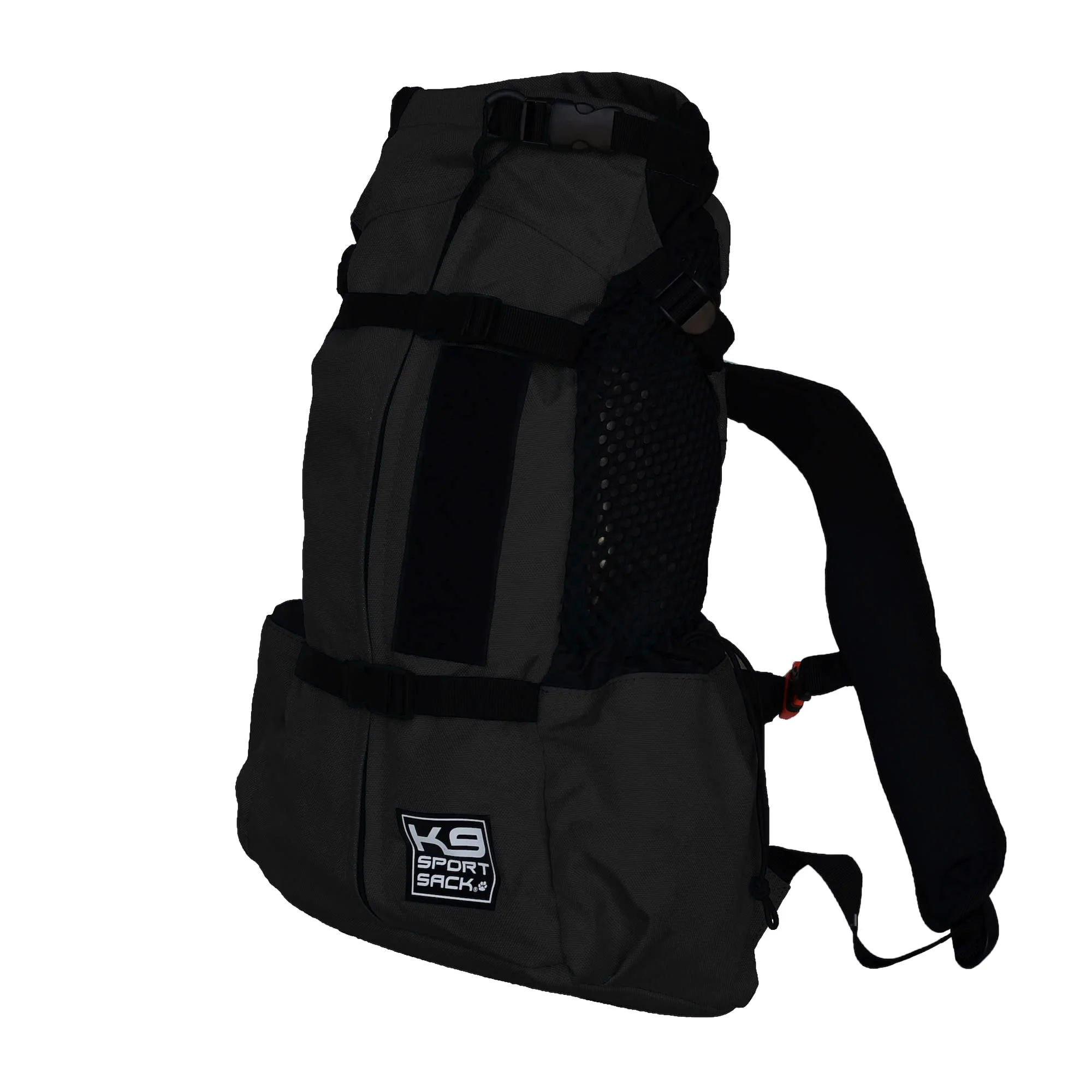 Authentic K9 Sport Sack Air 2 Medium Jet Black – Breathable Backpack Carrier 17–19 Back Original Design