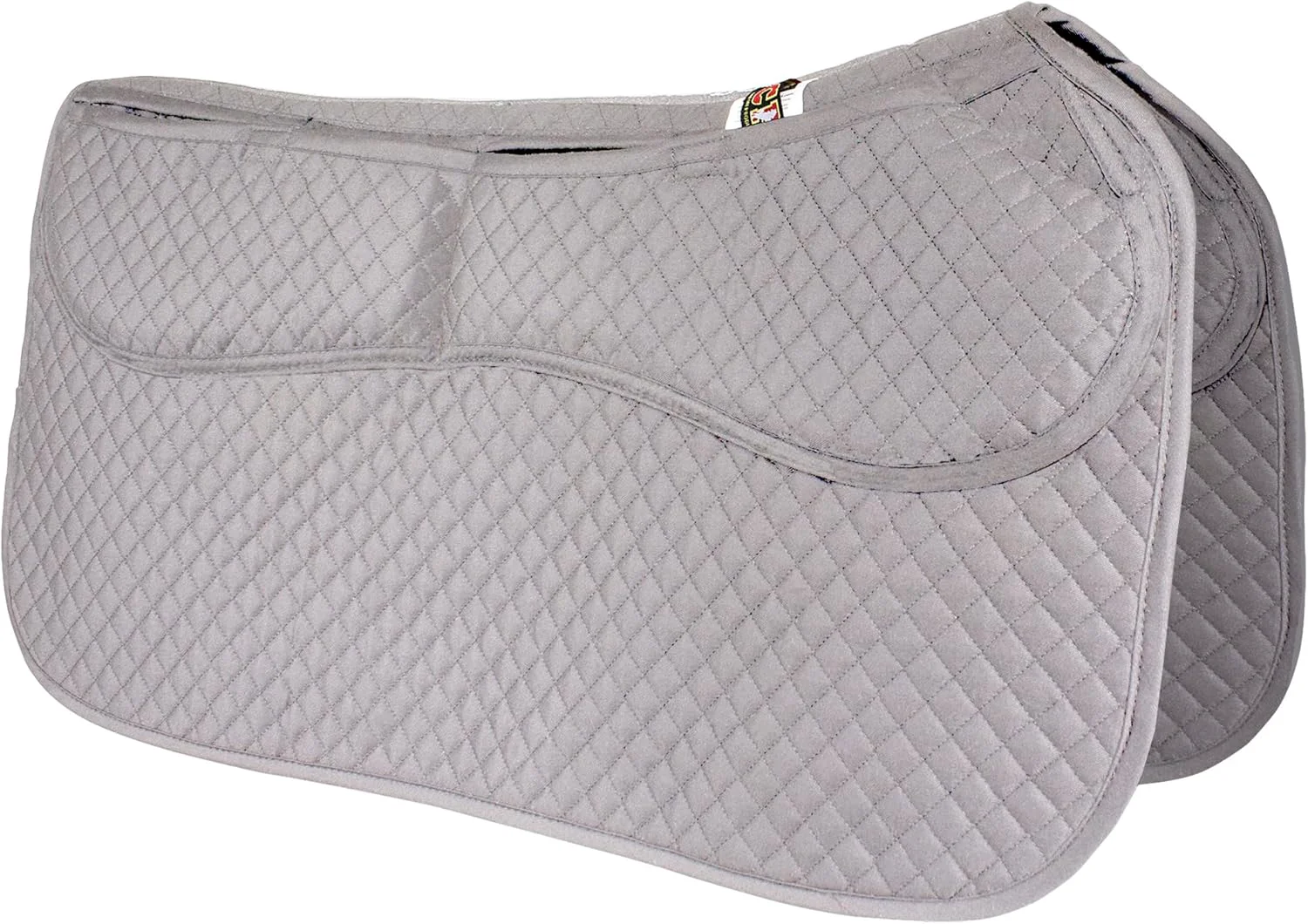 Fashionable ECP Equine Comfort Products Thermoregulating Western Saddle Pad Machine Washable Contoured Fit Water Absorbing Therapeutic Shock Absorbing with Adjustable Memory Foam Shims Original