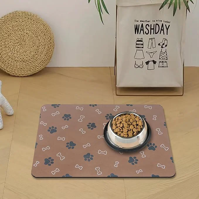 Effective Pet Cat Dog Food Mat Non Slip Mat Comfortable