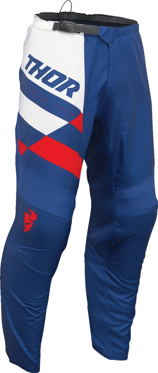 First-Class THOR Youth Sector Checker Pants - Navy Red - 26 2903-2443 Proven