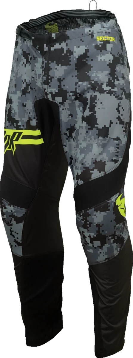 Secure THOR Sector DIGI Pants - Black Camo - 38 2901-11032 Lightweight