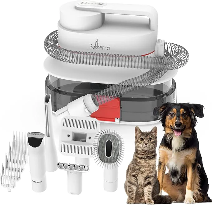 Unique FurCare Pro 3-in-1 Grooming Kit with Vacuum Suction 99 - Pet Dryer Professional Clippers Efficient Grooming Tools 4L Dust Cup Low Noise I for Dogs Cats and MoreAbout ThisOverview Functional