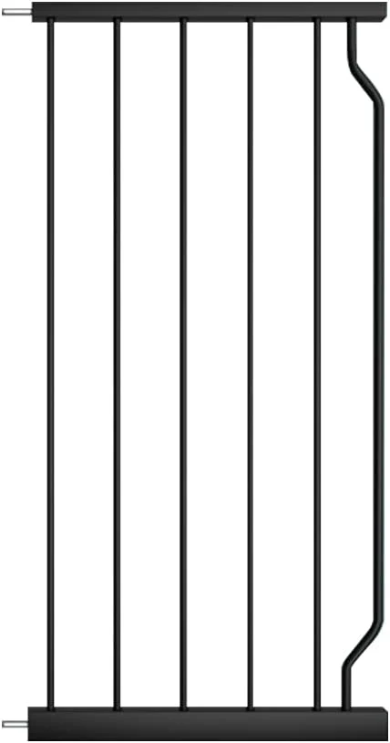 Fine WAOWAO Baby Gate 14.17 Extra Wide Pressure Mounted Walk Through Swing Auto Close Safety Black Metal Toddler Kids Child Dog Pet Puppy for Stairs Doorways KitchenAbout ThisOverview Artisan