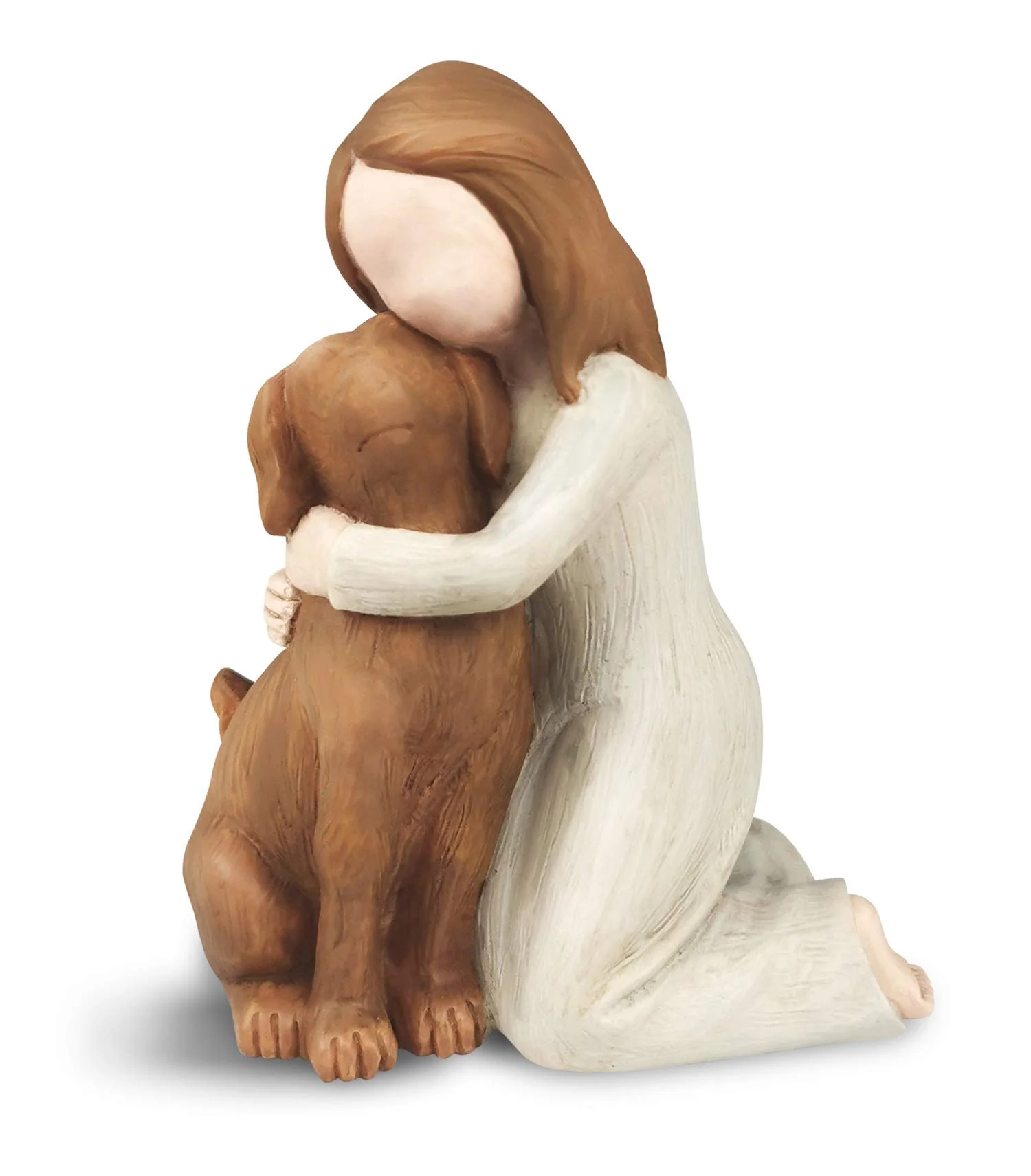 Clean BC BINGO CASTLE Dog Angel Figurines – Angel Dog Memorials for Pet Lovers Artisan