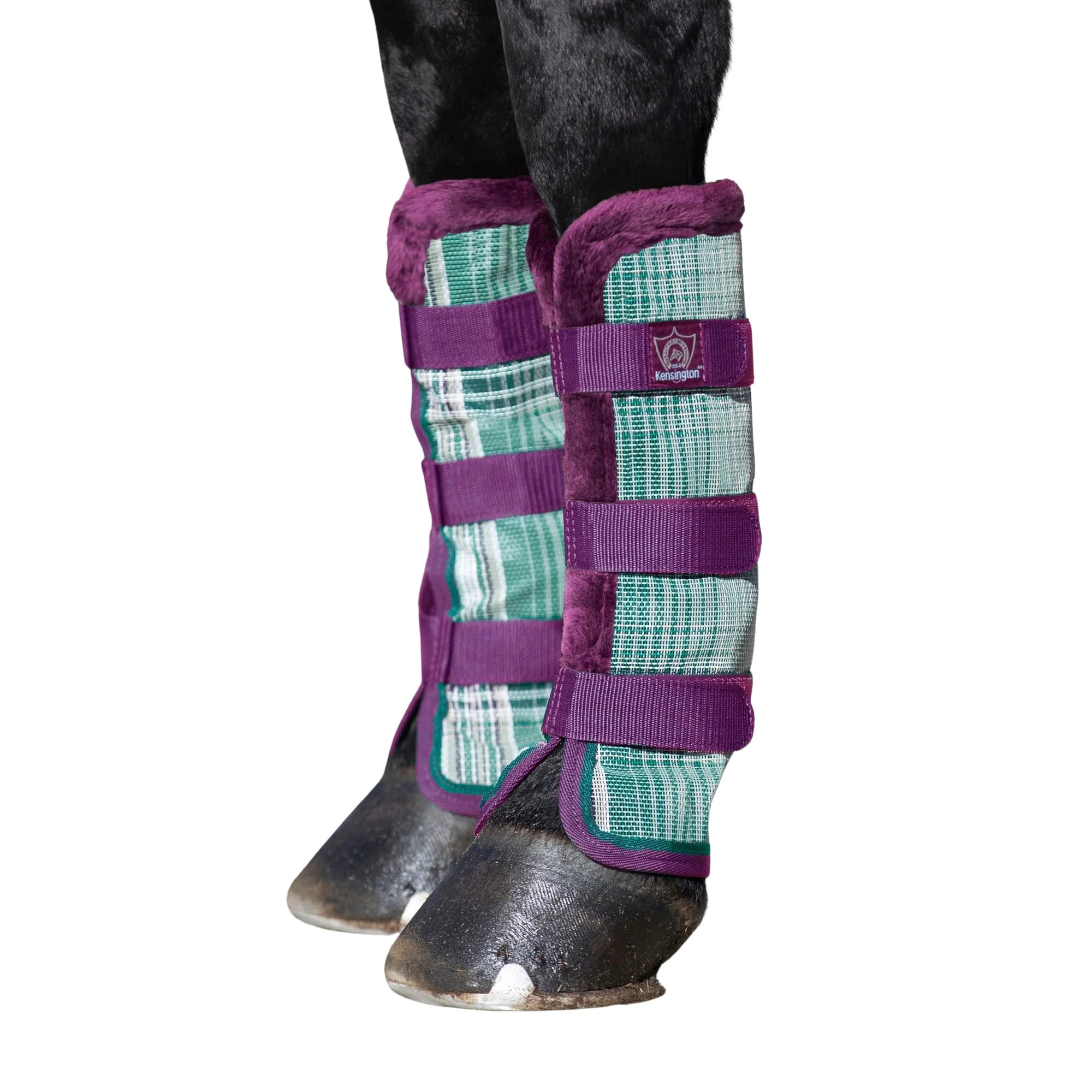 Selected Kensington Protective Fly Boots Pair - Size L Imperial Jade 2019 Convenient