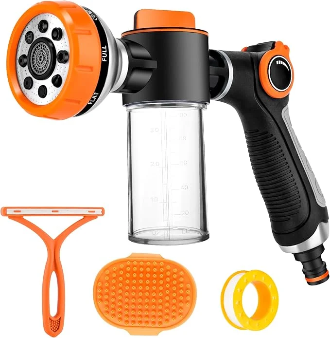 Trendy Dog Wash Hose Attachment Garden Hose Nozzle Sprayer Excellent
