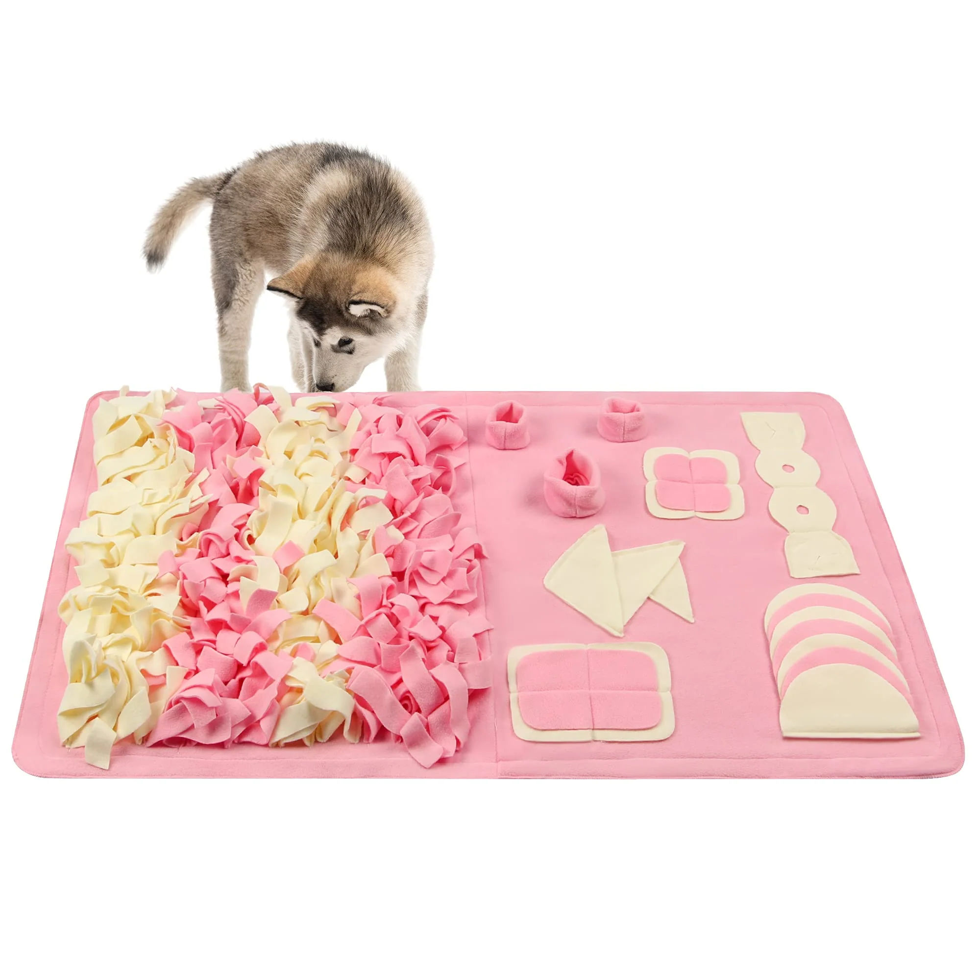 Elegant Stellaire Chern Snuffle Mat for Dogs – Nosework Slow Feeding M L Durable