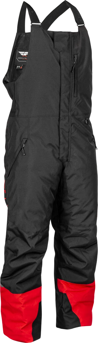Reliable Fly Racing - Outpost Bib Black Red Lg Effective