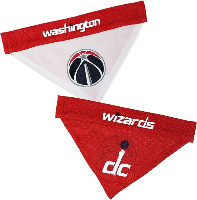 Durable Pets First Pet Bandana. 2 Sided Home Away Sports Bandana Traditional
