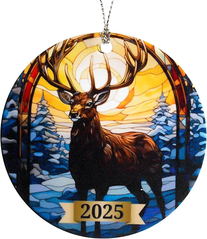 Long-Lasting Reindeer Ornament Christmas Ornaments 2025 Hunting Ornaments Versatile
