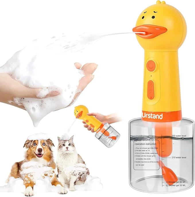 Certified Dog Foaming Soap Dispenser Automatic Electric Dog Shampoo Foamer Sprayer Next-Generation
