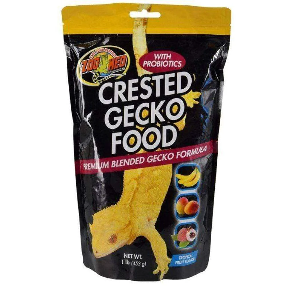 Fashionable Zoo Med Crested Gecko Food - Tropical Fruit - 1 lb Probiotics for Digestion Powerful