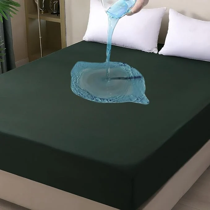 Advanced Queen Mattress Protector Waterproof Fitted Sheet Style Breathable Mattress Professional