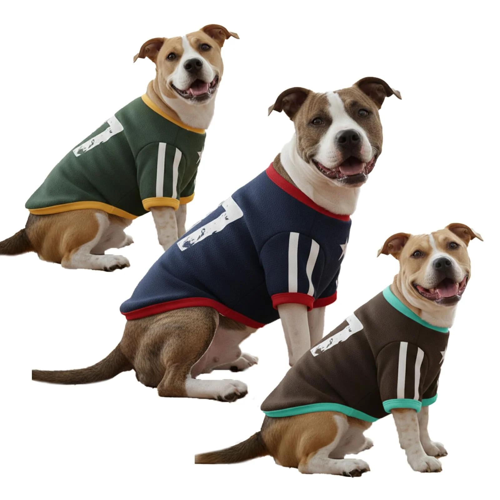 World-Class LUVMOJO 3-Pack XXL Dog Sweaters — Stretchy Thermal Wear for Large Breeds 45–65 lbs Practical