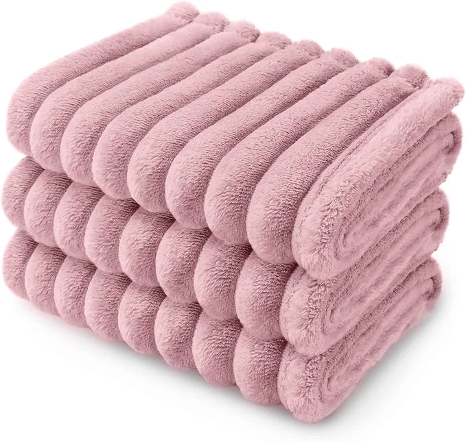 Trendy LINENLUX 1 Pack 3 Soft Fleece Dog Blanket Certified