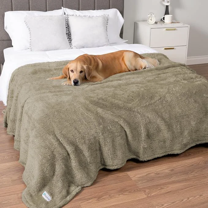 Certified PetAmi Fluffy Waterproof Dog Blanket World-Class