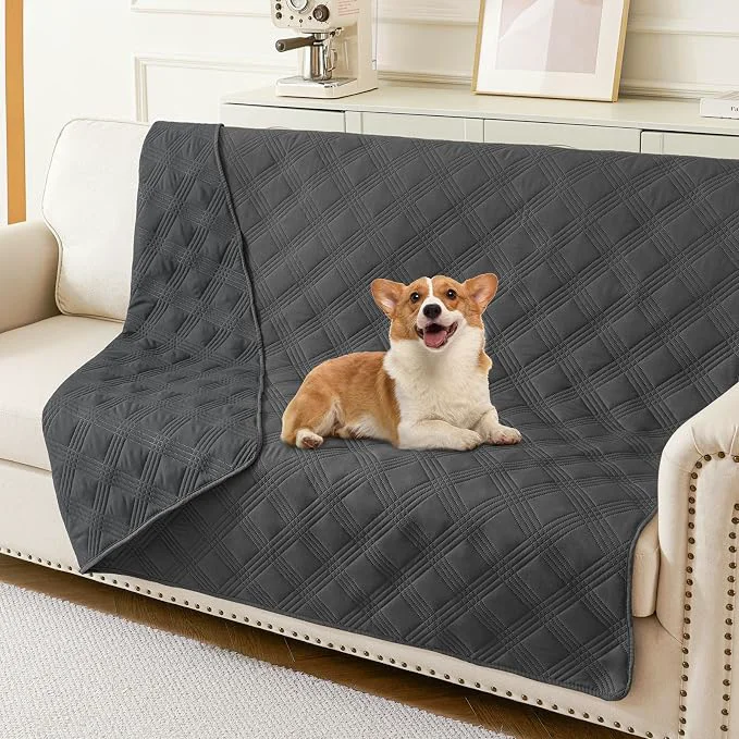 Authentic hyha Waterproof Dog Blanket Reversible Pet Bed Blanket Soft Sofa Couch Cover Outstanding