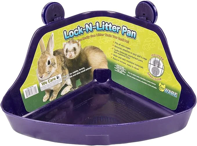 Traditional Ware Manufacturing Plastic Lock-N-Litter Pan Practical