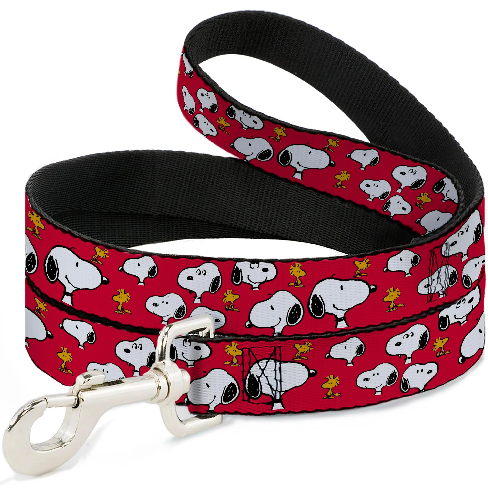Smart Buckle-Down Peanuts Snoopy Woodstock Dog Leash – 6 ft x 1.5 in – Licensed Efficient