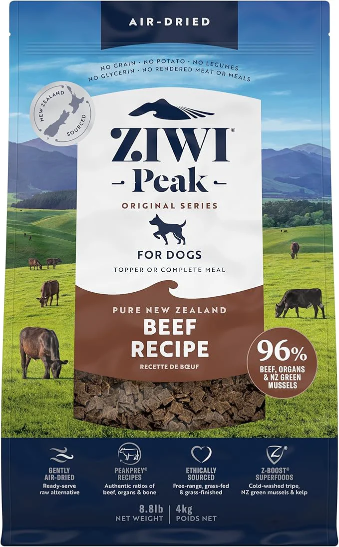 Advanced ZIWI Peak Air-Dried Dog Food – Beef - All Natural High Protein Grain Limited Ingredient w Superfoods 140.8oz About This Trendy