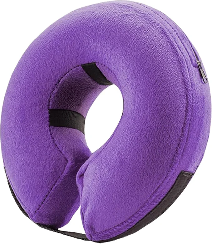 Dependable BENCMATE Inflatable Dog Cone Collar Soft Dog Cone for Small Medium Large Dogs and Cats Neck Recovery ECollar Donut Collar After Surgery XXLarge Purple About ThisOverview High-Performance