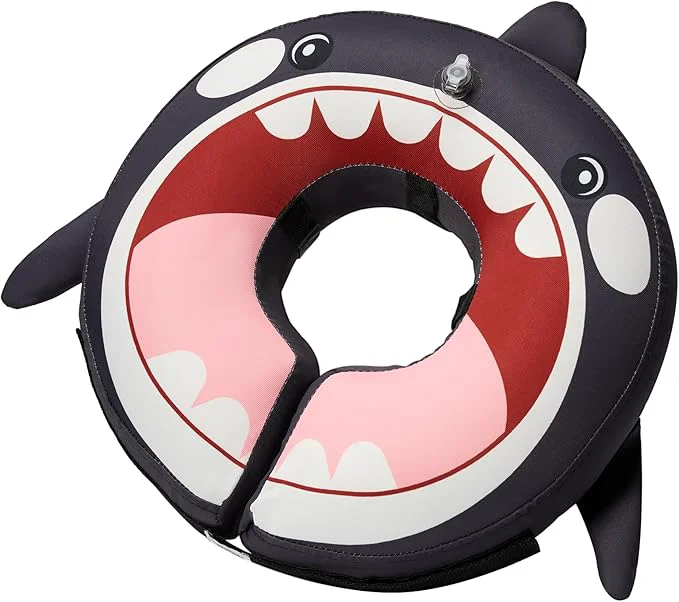 Advanced BENCMATE Inflatable Dog Cone Collar Soft Dog Cone for Small Medium Large Dogs and Cats Neck Recovery ECollar Donut Collar After Surgery Medium Orca About ThisOverview Exceptional