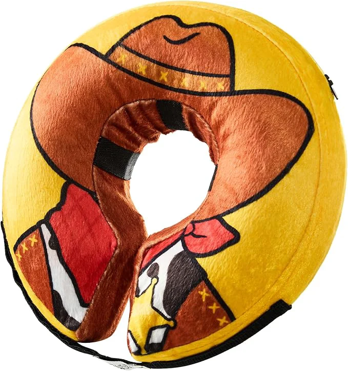 Sophisticated BENCMATE Inflatable Dog Cone Collar Soft Dog Cone for Small Medium Large Dogs and Cats Neck Recovery ECollar Donut Collar After Surgery Large Cowboy About ThisOverview Sustainable