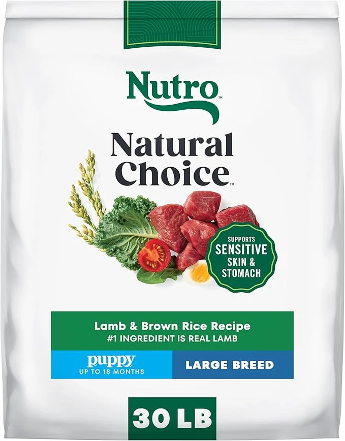 Crafted Nutro Natural Choice Lamb Brown Rice Large Breed Puppy Food Dry Recipe 30 lb. BagAbout This Sophisticated