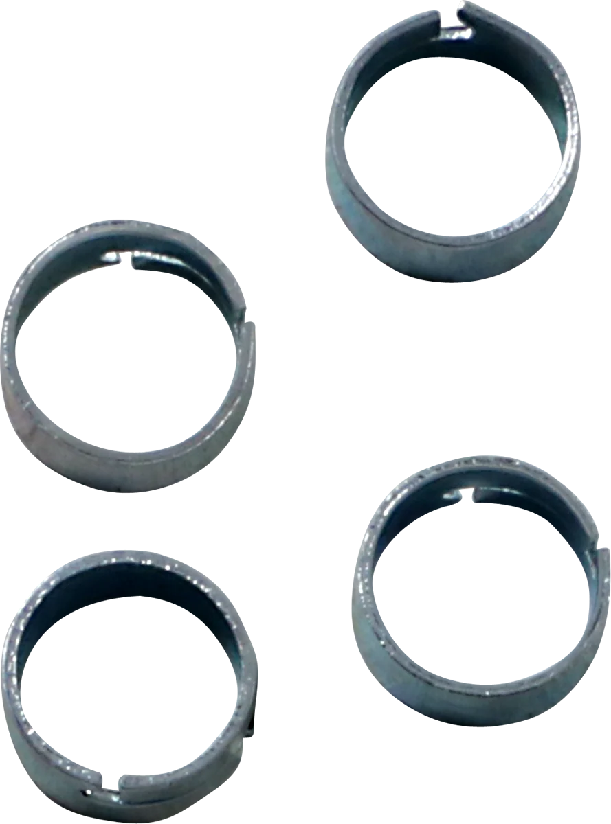 Carefully Designed ALL BALLS Refill Kit - Wire Clamp - Silver - Band - 4-Pack FS00060 Contemporary