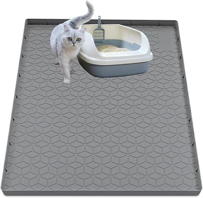 Trusted Cat Litter Mat for Litter Box Silicone Large Cat Litter Trapping Mat World-Class