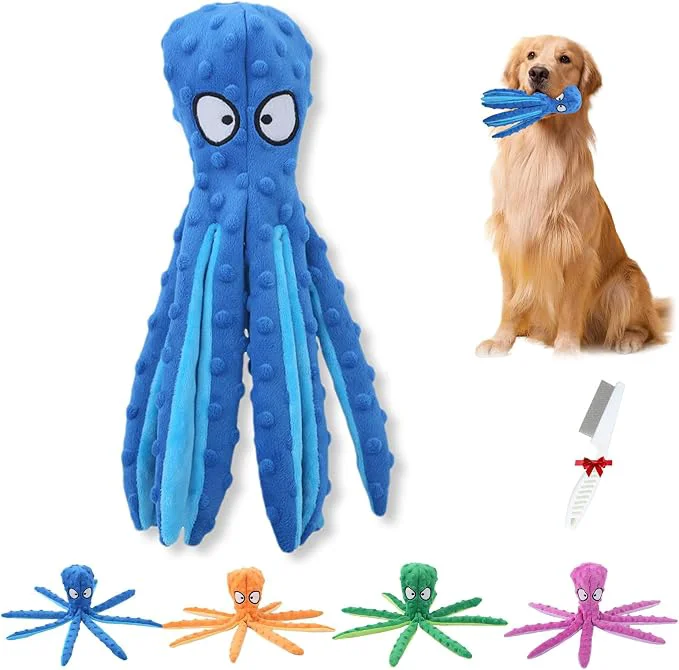 High-Grade 2025 New Upgrade Interactive Chew Pet Toy No Stuffing Bite-Resistant Squeaky Contemporary